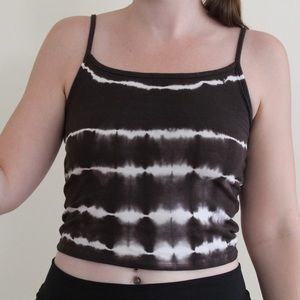 American Eagle Tie Dye Cropped Tank